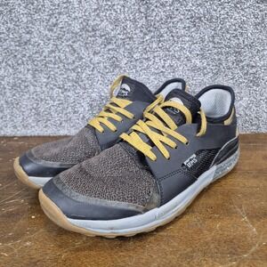 Lems Mesa Sneakers Mens 9.5 Carbon Black Yellow Trail Running Shoes LM201103